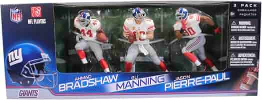 McFarlane Toys NFL New York Giants 3 Pack - Eli Manning
